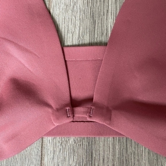 Free People Haiden Halter Scuba Bralette In Mauve Bark Size Small - Picture 4 of 15